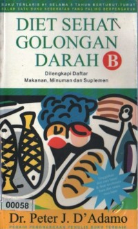 Image of Diet Sehat Golongan Darah B Dilengkapi Daftar Makanan, Minuman, dan Suplemen