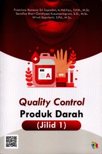Image of Quality Control Produk Darah Jilid 1